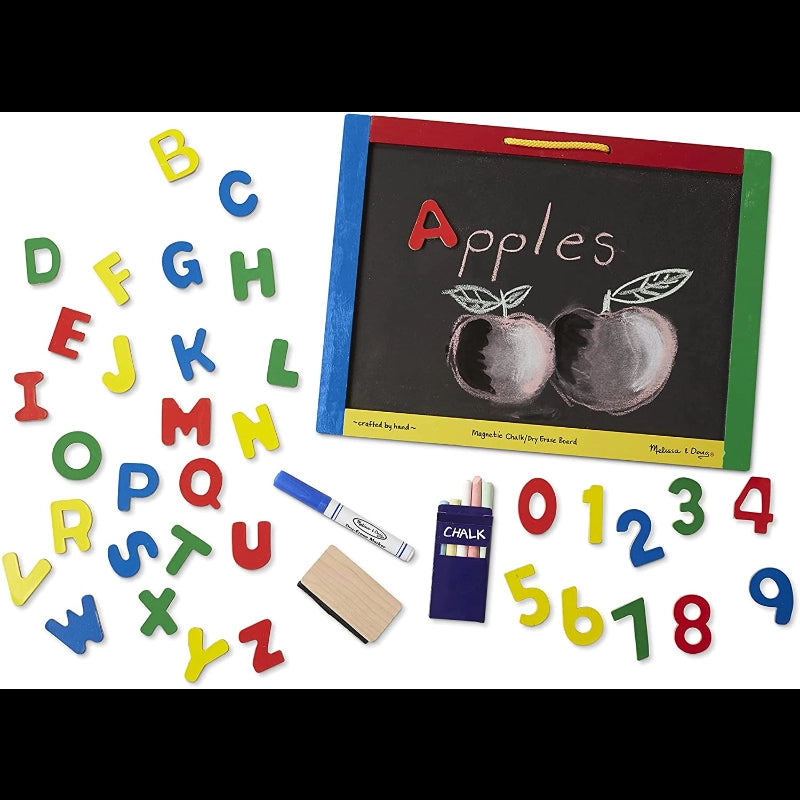 Magnetic Chalkboard and Dry-Erase Board