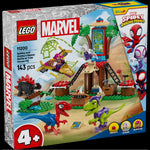 Spidey and Gobby's Raptor Battle at Tree House HQ - 143 Pcs