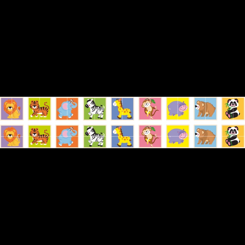 Wild Animals Matching Puzzle