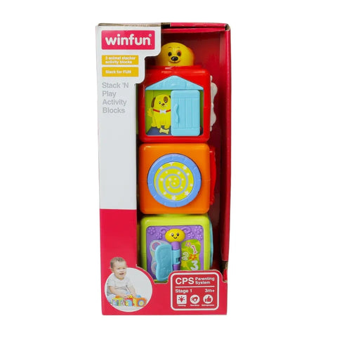 Stack 'N Play Activity Blocks