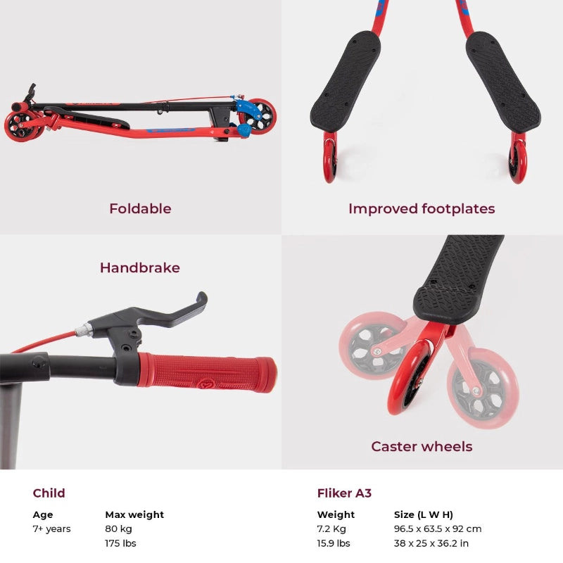 Yfliker A3 Air 2018 Refresh- Red/Blue