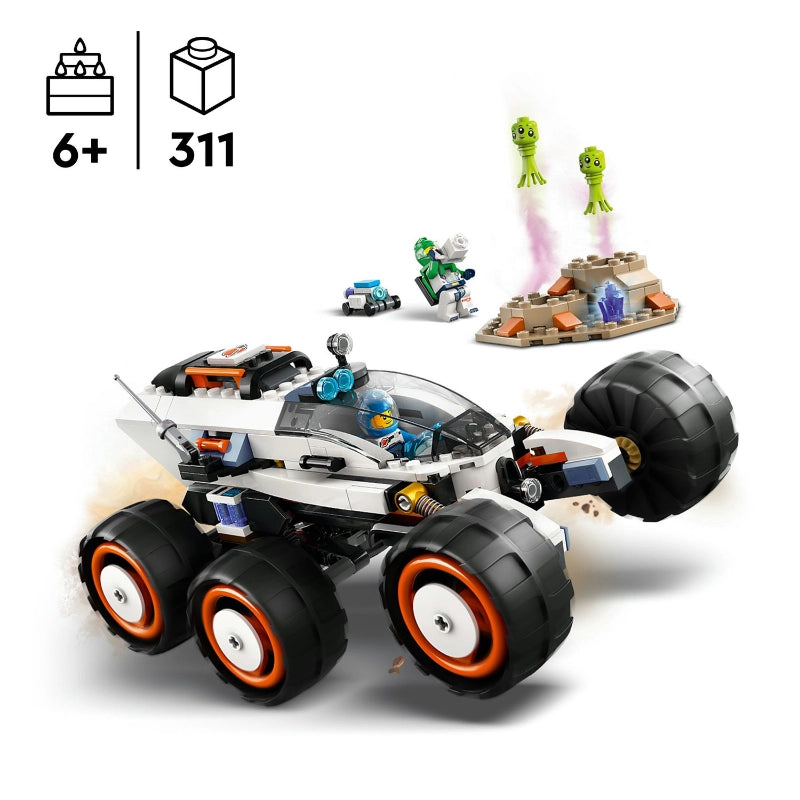 Space Explorer Rover and Alien Life -311 Pcs