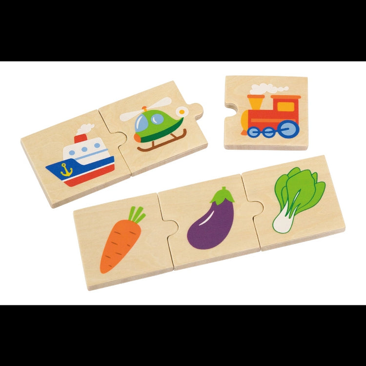 Categorizing Wooden Puzzle Set