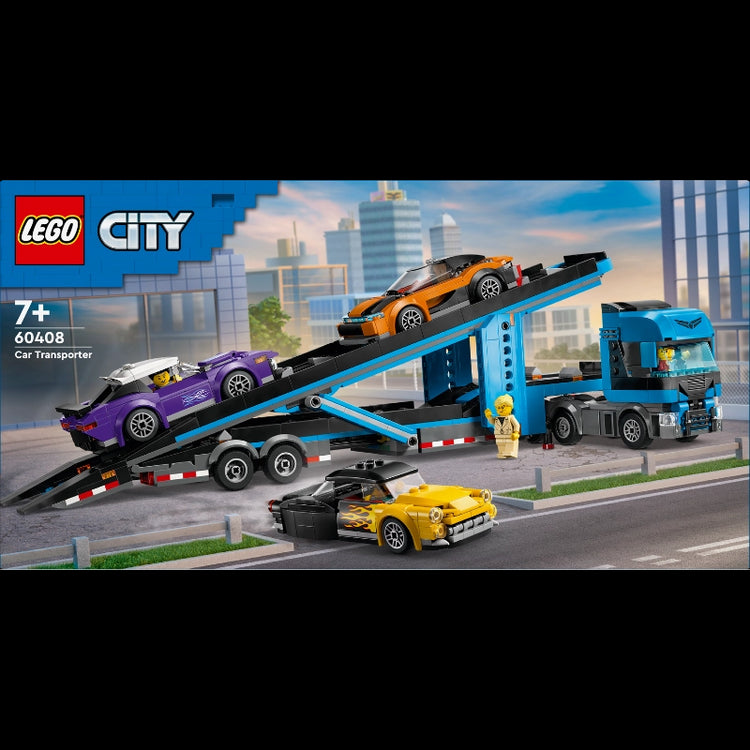 Transporter Truck with Sports Cars- 998 Pcs