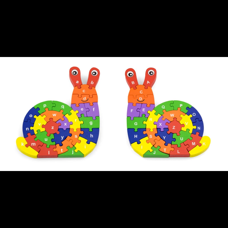 Wooden 3D Snail Puzzle