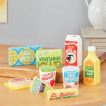 Fridge Food Set- Wooden Play Food