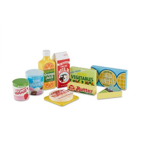 Fridge Food Set- Wooden Play Food