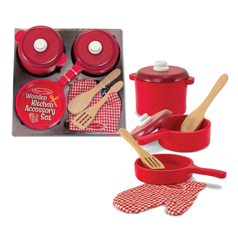 Play Kitchen Accessory Set- Pot & Pans