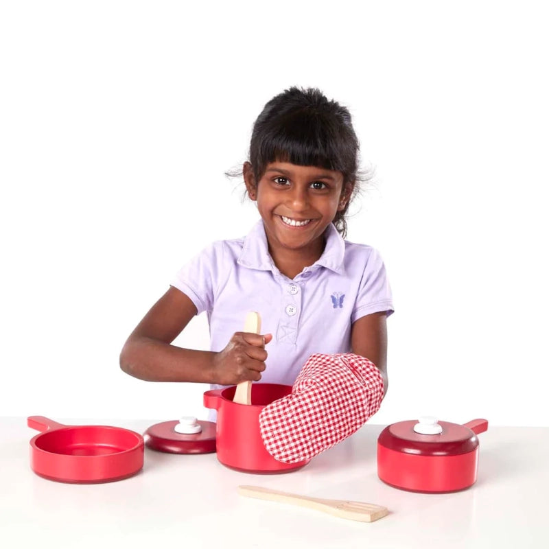 Play Kitchen Accessory Set- Pot & Pans