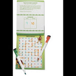 Animal Games Wipe-Off Activity Pad- On the Go Travel Activity