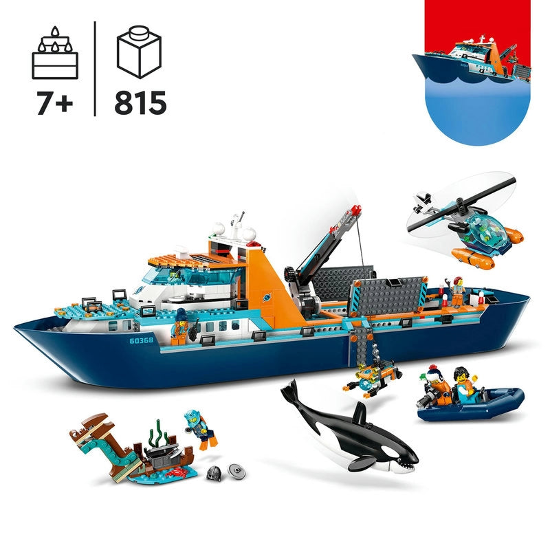 Arctic Explorer Ship- 815 Pcs