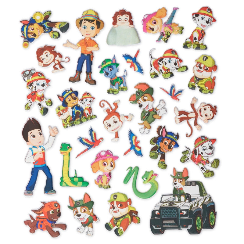 Paw Patrol Puffy Sticker Pad- Jungle