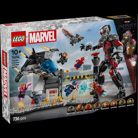 Captain America: Civil War Action Battle- 736 Pcs