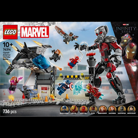 Captain America: Civil War Action Battle- 736 Pcs