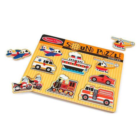 Vehicles Sound Puzzle- 8 Pieces