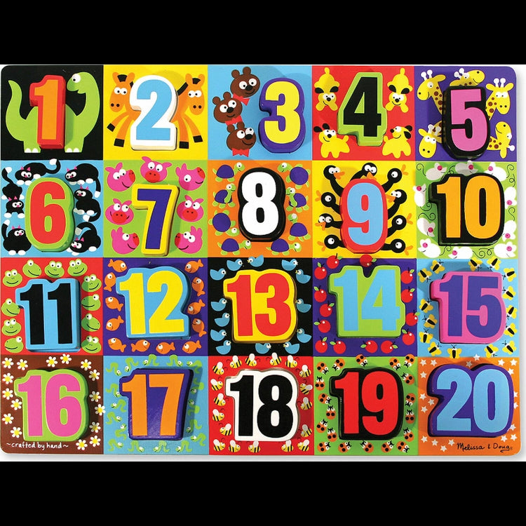 Jumbo Numbers Chunky Puzzle