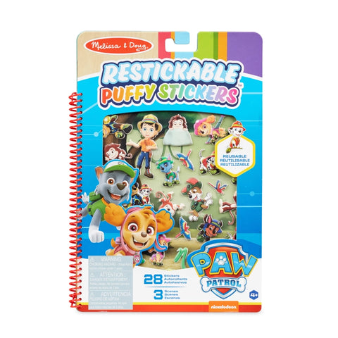 Paw Patrol Puffy Sticker Pad- Jungle