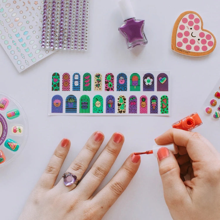 Glitter Girls Nail Party- 12 Pcs