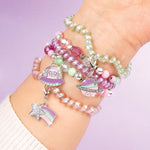 Sparkly Spiral Bracelets- 70 Pcs