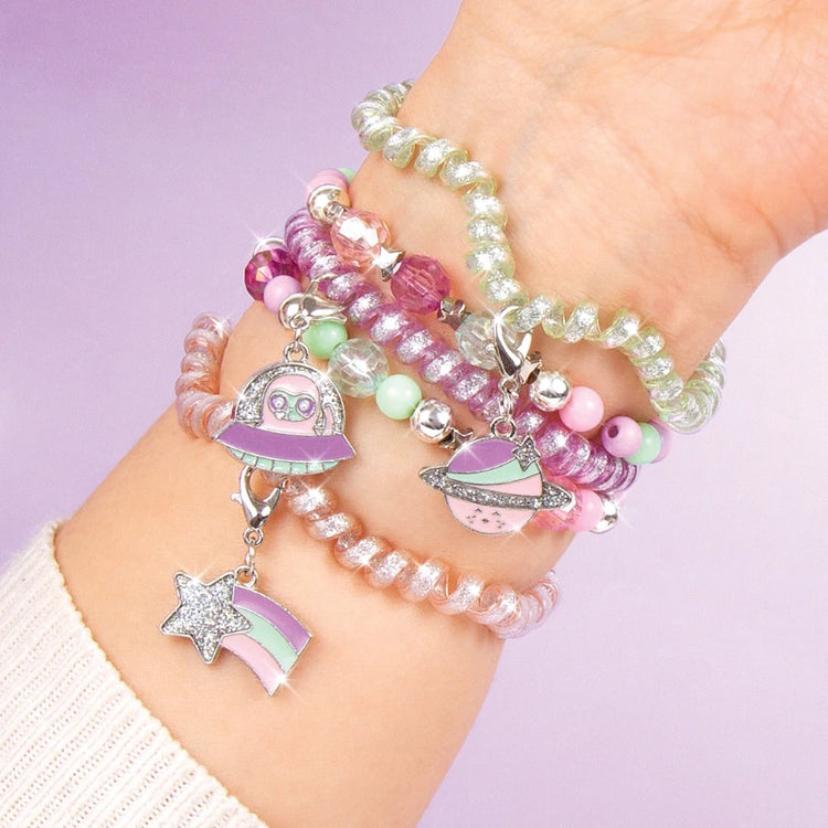 Sparkly Spiral Bracelets- 70 Pcs