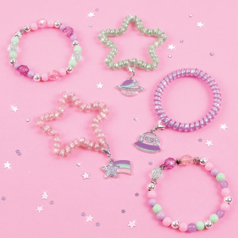 Sparkly Spiral Bracelets- 70 Pcs