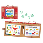 Natural Play: Play, Draw, Create Reusable Drawing & Magnet Kit– Dinosaurs