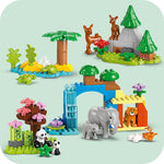 3in1 Wild Animal Families - 92 Pcs