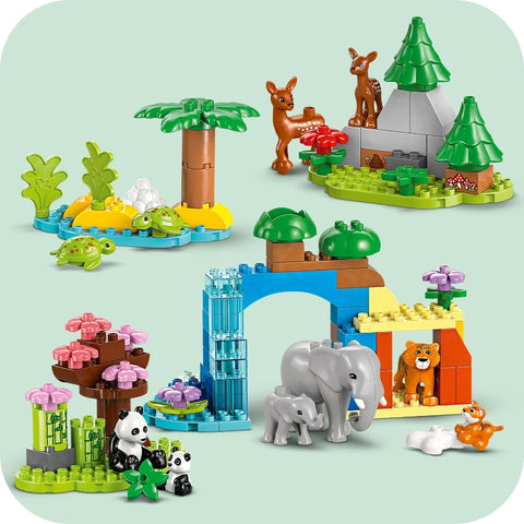 3in1 Wild Animal Families - 92 Pcs