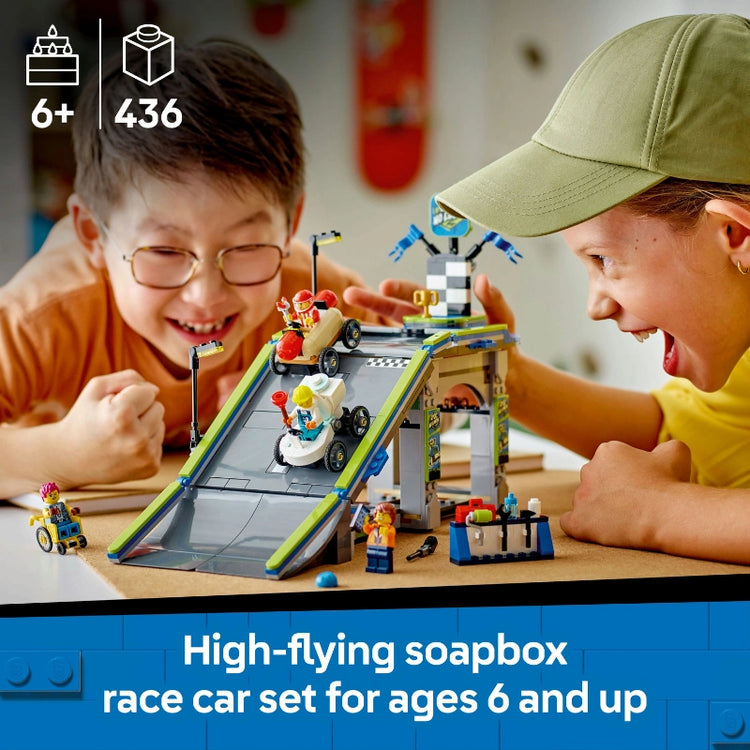 No Limits: Race Car Ramp Track- 436 Pcs