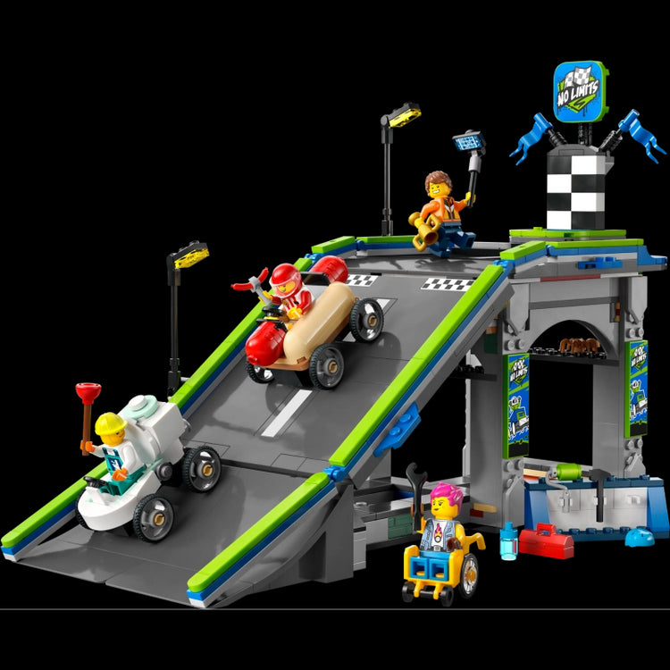 No Limits: Race Car Ramp Track- 436 Pcs