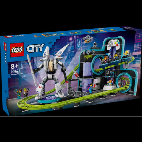 Robot World Roller-Coaster Park- 986 Pcs