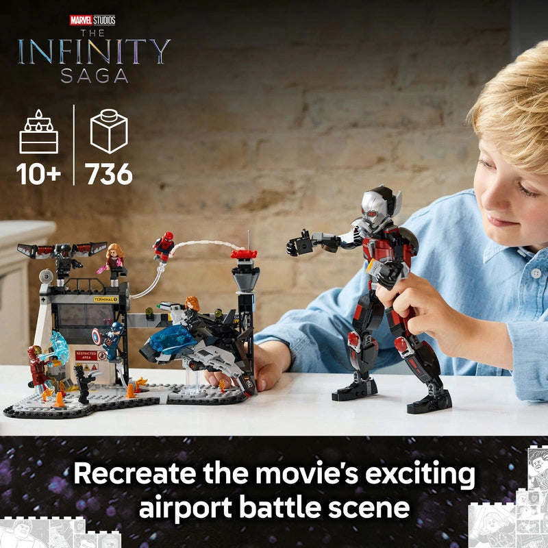 Captain America: Civil War Action Battle- 736 Pcs