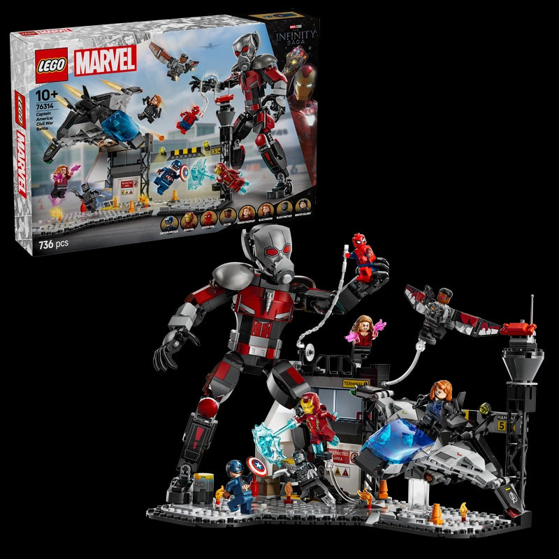 Captain America: Civil War Action Battle- 736 Pcs