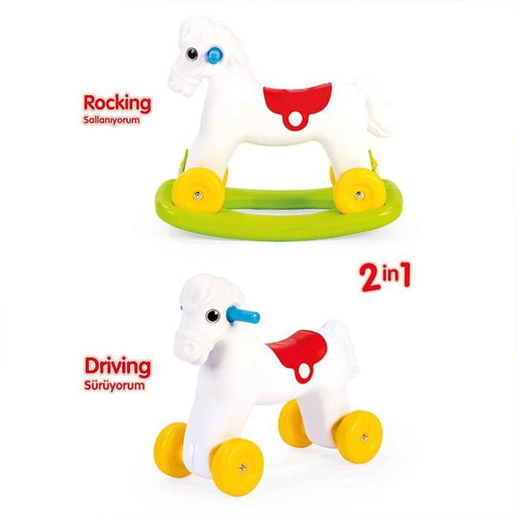 Rocking Horse with Wheels