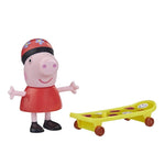 Peppa Pig Fun Friends Figures- Peppa and Skateboard