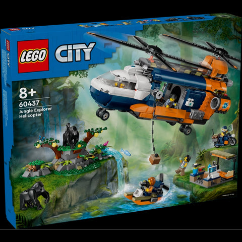 Jungle Explorer Helicopter at Base Camp- 881 Pcs