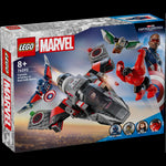 Captain America vs. Red Hulk Battle- 223 Pcs