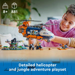 Jungle Explorer Helicopter at Base Camp- 881 Pcs