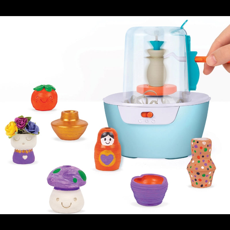 Mini Pottery Studio Deluxe Set- 46 Pcs