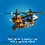 Jungle Explorer Helicopter at Base Camp- 881 Pcs