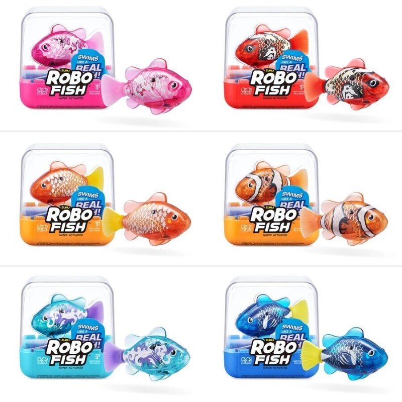 Robo Alive Robo Fish Series 3 Asst.- 24 Pcs- PDQ