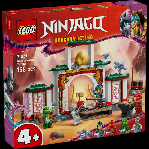 Ninja Spinjitzu Temple- 158 Pcs