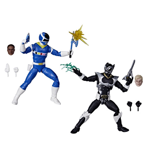 Power Rangers Lightning Collection In Space Blue Ranger Vs. Silver Psycho Ranger 2-Pack