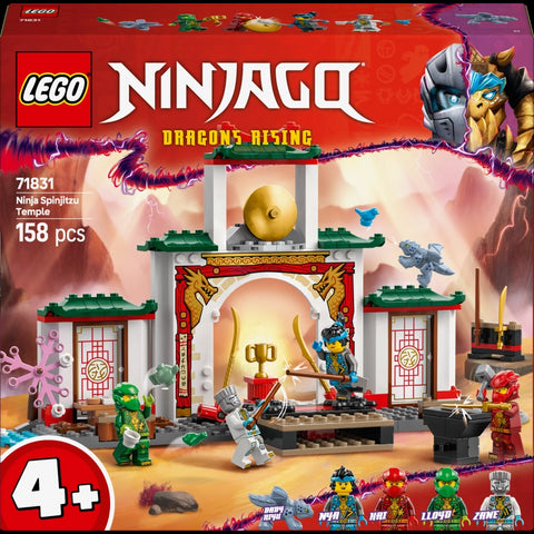 Ninja Spinjitzu Temple- 158 Pcs