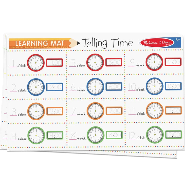 Telling Time Write-A-Mat