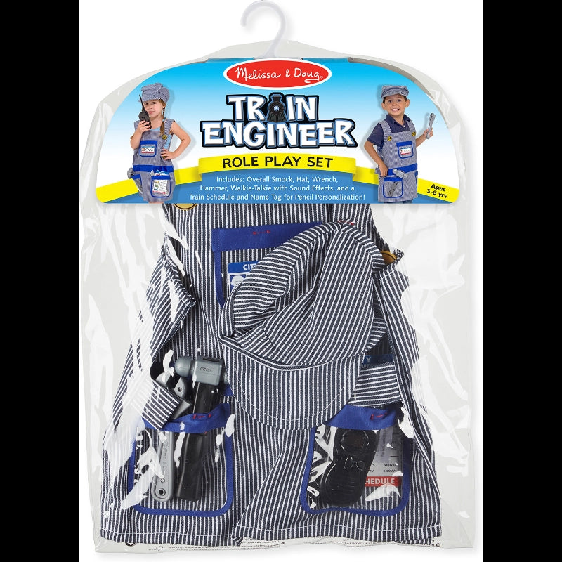 Train Engineer Role Play Costume Set