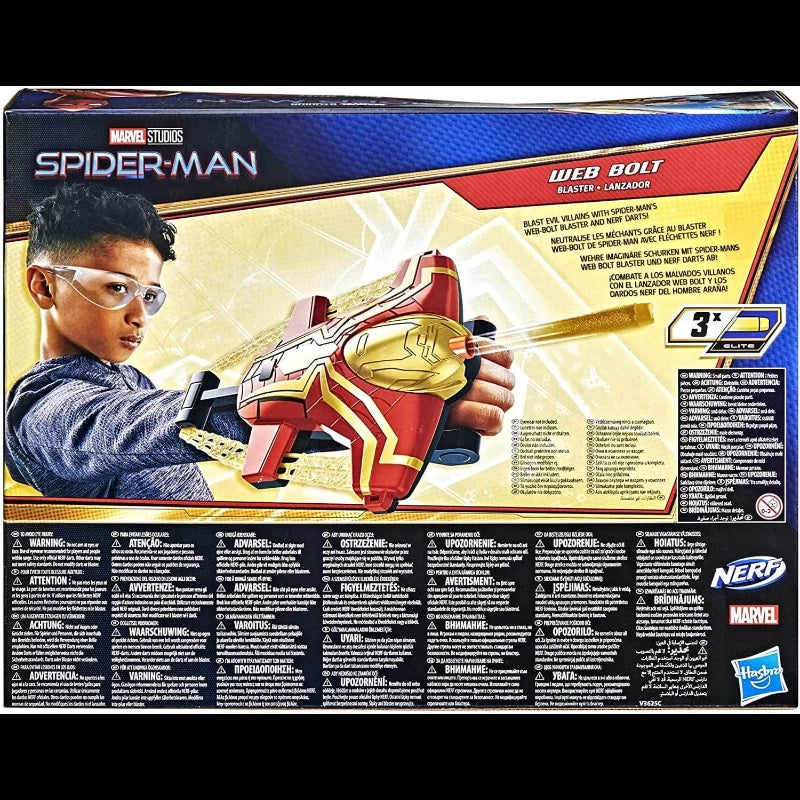 Spider-Man Web Bolt Nerf Blaster Toy