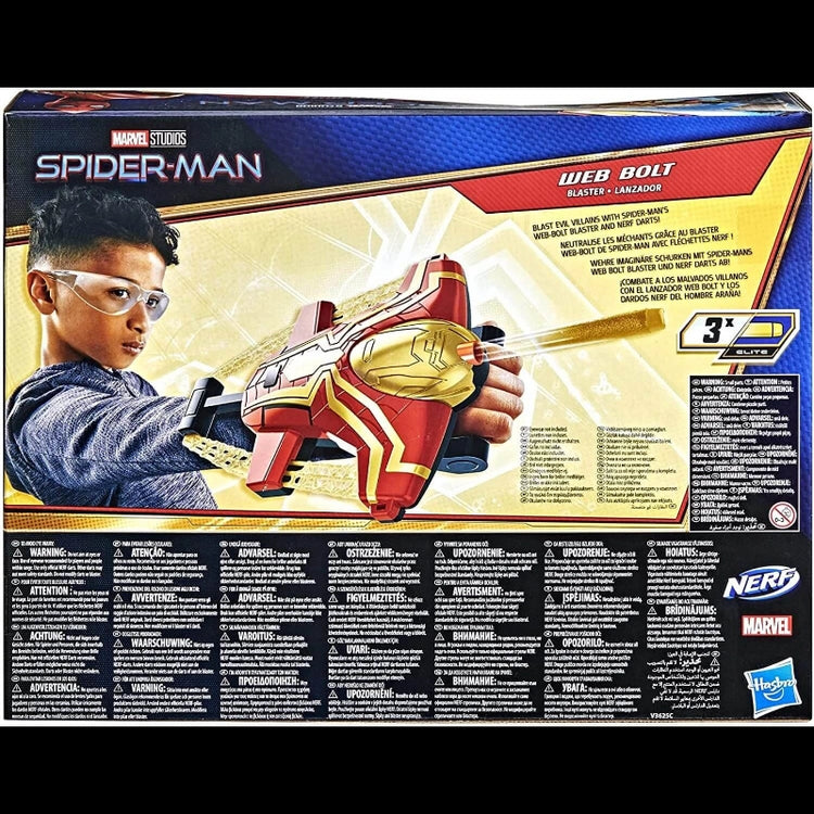 Spider-Man Web Bolt Nerf Blaster Toy