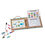 Natural Play: Play, Draw, Create Reusable Drawing & Magnet Kit- Ocean