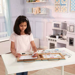 Natural Play: Play, Draw, Create Reusable Drawing & Magnet Kit- Ocean